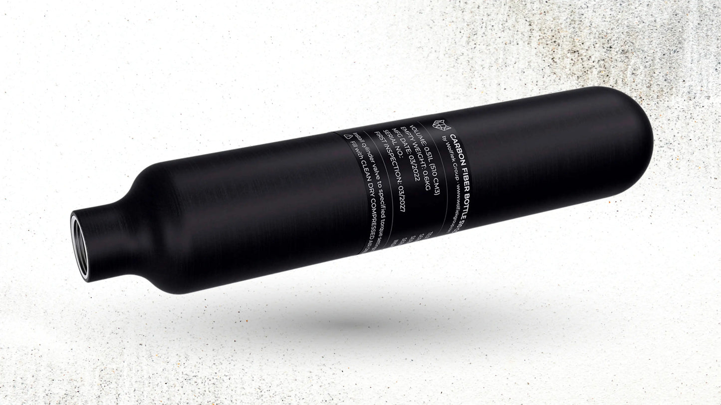 Wolfiek Group Carbon Fiber Bottle 500cc