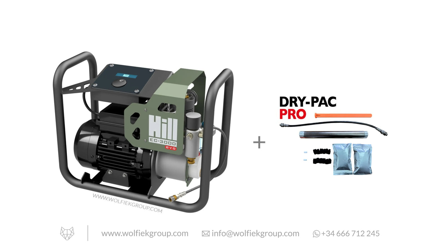 Hill Electric PCP Airgun Air Compressor – EC–3000 Evo