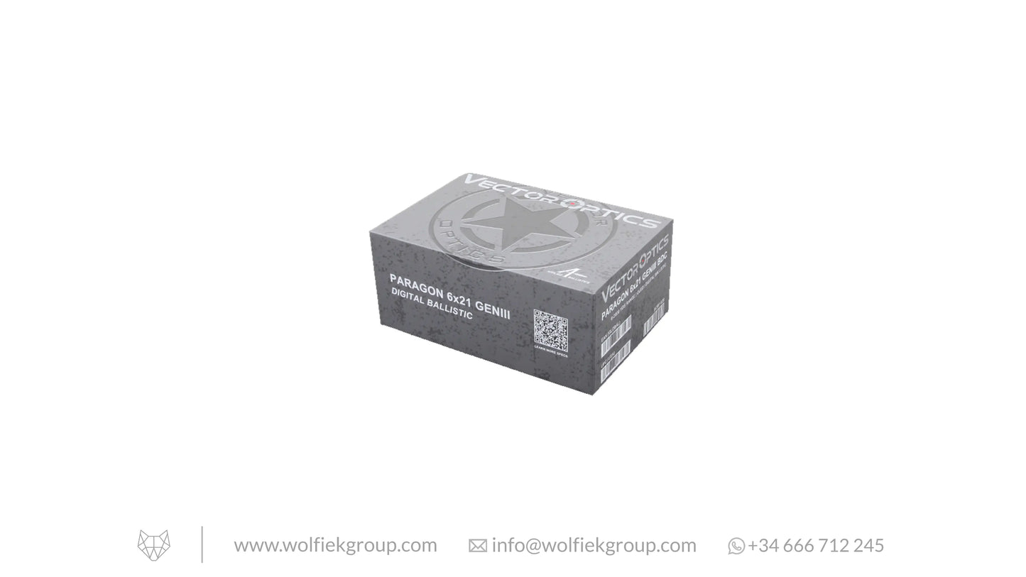 Vector Optics Paragon Digital Balistic BDC Rangefinder – 6x21
