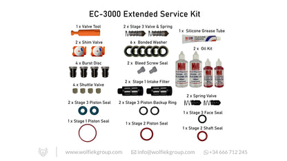 Hill Compressor Extended Service Kit – EC-3000